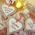 Over 50% off Christmas Hanging Hearts